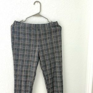 tight plaid pants/leggings from F21!